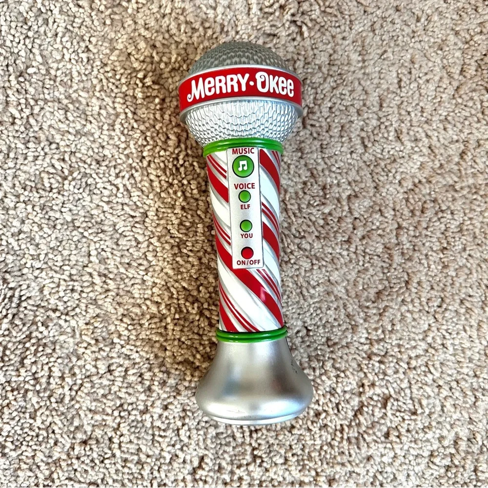 Hallmark Merry-Okee Christmas Interactive Microphone